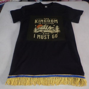 The Kingdom Is Calling and I Must Go Gold Fringes