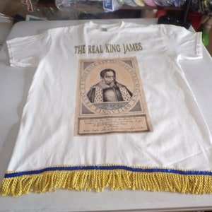 The Real King James Gold Fringes