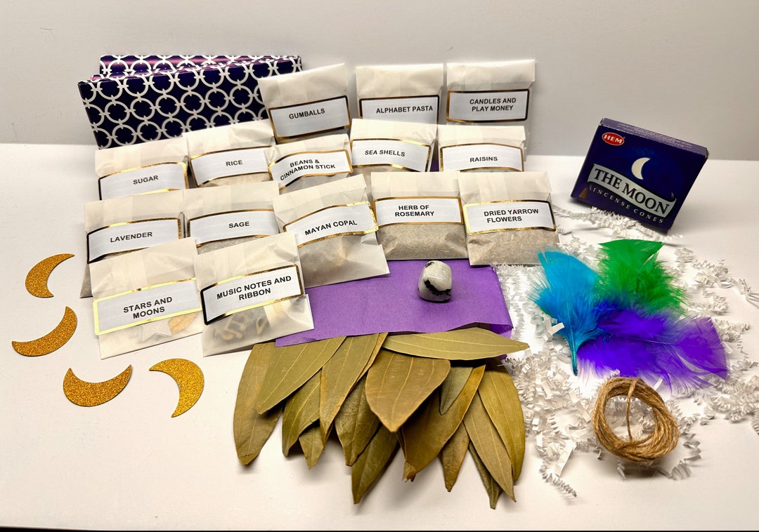 Manifesting Kit / Shamanic Style Despacho Ceremony/ New Moon Ritual ...
