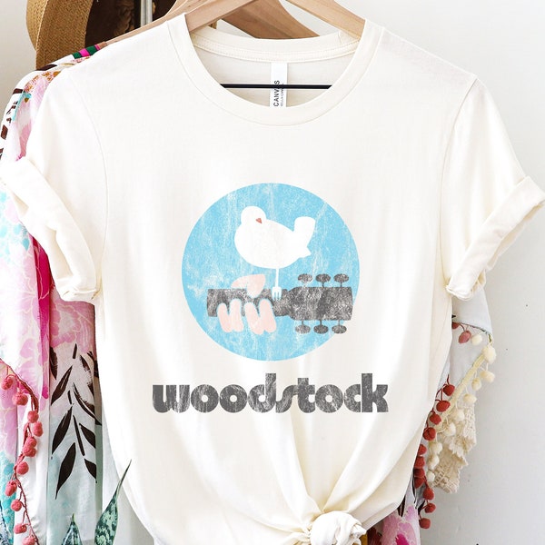 Woodstock Tshirt, Vintage Stil 60er Jahre Musik Festival Vibes Tshirt, Musik Festival Festival Tshirts, Sommer Frühling Tshirts