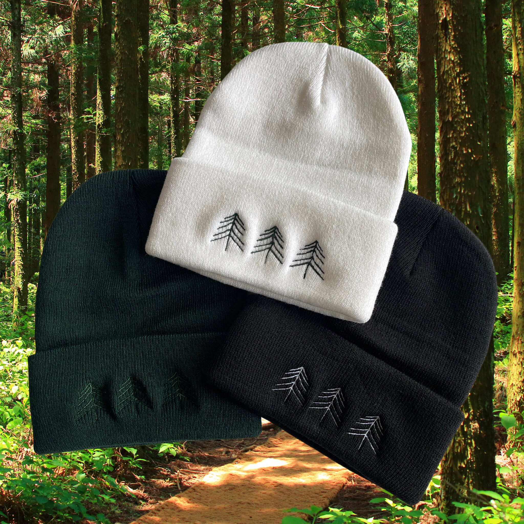 Forest Beanie - Red main image 0