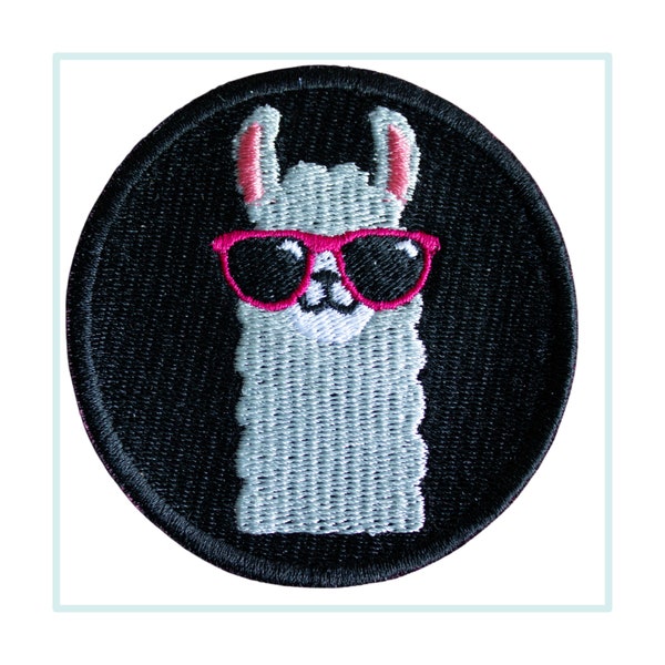 Alpaca Vibes Iron on Patch