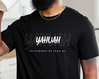 Yahuah T-Shirt, christliches T-Shirt, Jesus T-Shirt, religiöses T-Shirt, glaubensbasiertes T-Shirt, christliches Geschenk, ästhetisches christliches T-Shirt