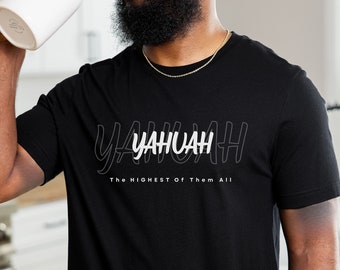 Yahuah T-Shirt, christliches T-Shirt, Jesus T-Shirt, religiöses T-Shirt, Glaube Shirt, christliches Geschenk, Jesus Shirt, religiöses Geschenk