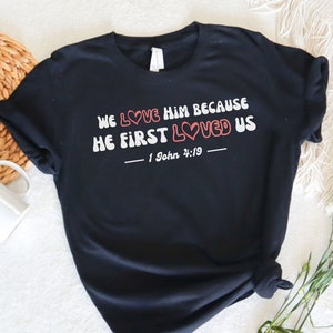 Jesus Shirt, Christian T-Shirt, Jesus Tee, Religious Gifts, Motivational Christian Shirt, Christian Gifts, Bible Verse Shirt