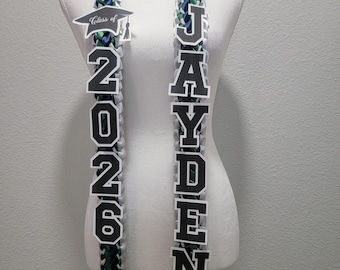 Personalized Name Graduation Lei