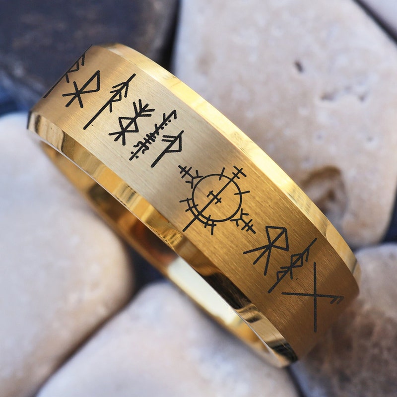 Viking Wedding Ring Etsy