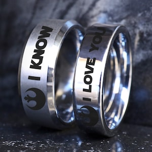 I love you i know ring set discount