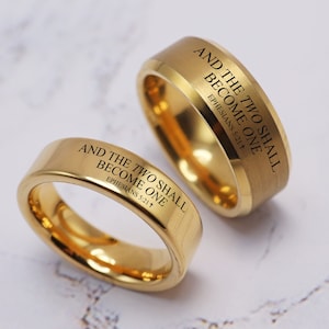 Christian Wedding Bands Etsy New Zealand