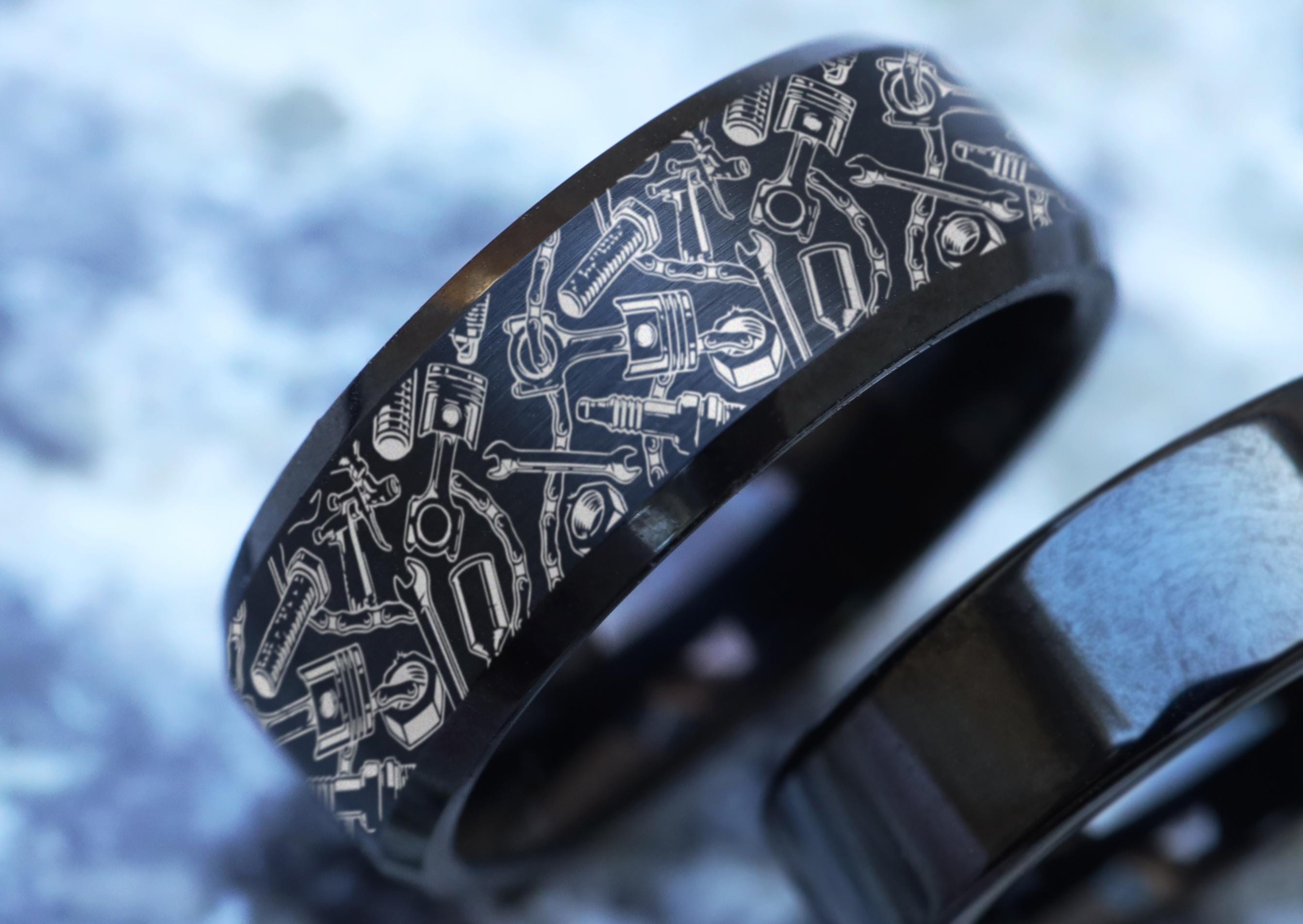 Wedding bands for car guys | Honestweddingadvice.com