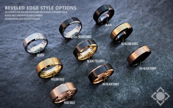 Couples Gamer Rings, Player 1 Player 2 Rings, 2 Piece Couple Set
