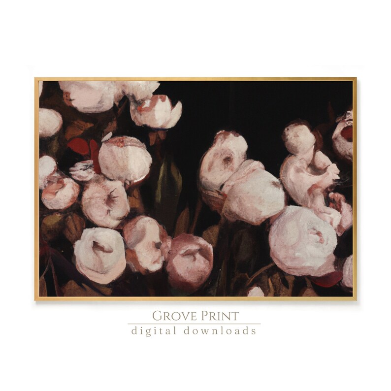 Printable Vintage Wall Art Digital Downloads Vintage Oil - Etsy