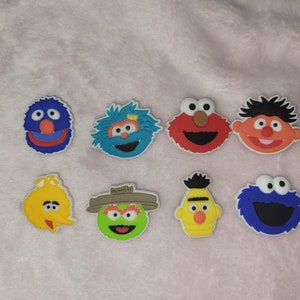 Puppets croc charms-bundle of 8!