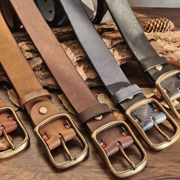 Upcycled Leather Belt Etsy