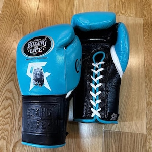 No Boxing No Life Handmade Boxing Gloves  Premium Quality and Custom Design PureCowhide leather