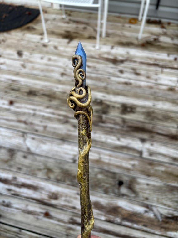 Kristall Zauberstab 30cm - Handgefertigte Märchenfee Requisite Für Rollenspiel