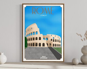 ROME ITALY Travel Print / Travel Poster / Travel Art