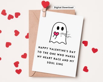 You are My Heart and Soul - Beautiful Valentines Day Card Printable With Heart Card With Love Quotes Card digital download