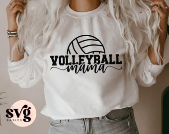 Volleyball Mom SVG PNG, Volleyball Mom Shirt Svg, Volleyball Svg, Volleyball Game Day Svg, Sports Mom Svg, Volleyball Png
