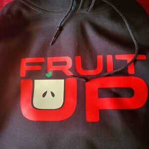 Black hoodie w/ Tan Fruit