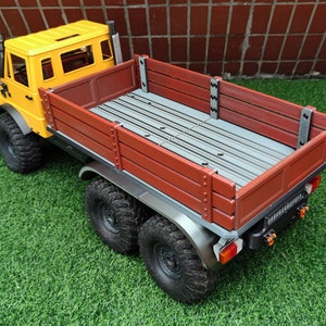 DIGITAL STL 3D Print File - Crawler Bog 406 TRX6 Flatbed for Single Cab- 1/10 RC body attachment
