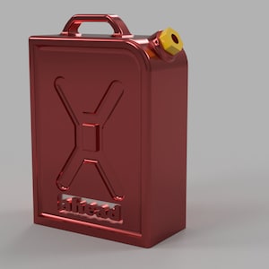 DIGITAL STL 3D Print File - Fuel Can Tall 1/10 scale RC accessory