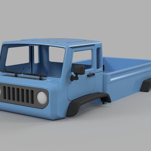 DIGITAL STL 3D Print File - Crawler Fc 1/10 RC Body 313mm