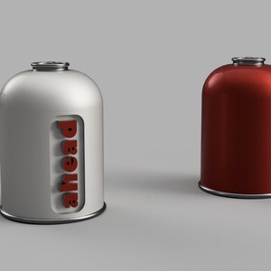 DIGITAL STL 3D Print File - Camp Gas Bottle  1/10 Scale RC Accessory