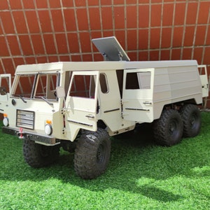 DIGITAL STL 3D Print File - Crawler V304 6x6 for TRX6 - 1/10 RC body