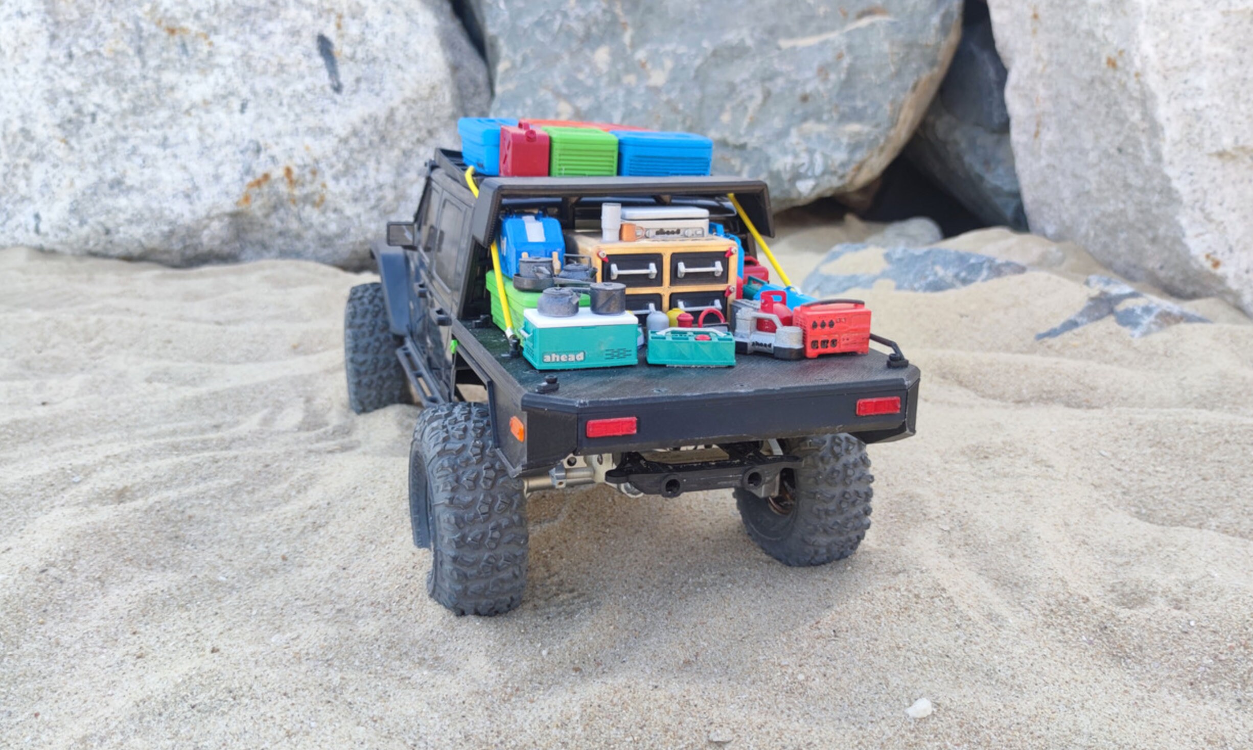 DIGITAL STL 3D Print File Axial SCX10 III Gladiator Flatbed - Etsy