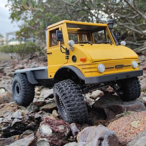 DIGITAL STL 3D Print File - Crawler Bog 406 Cab - 1/10 RC Body