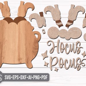 Hocus Pocus Witch Cauldron Halloween Sign Svg - Halloween Door Hanger Svg - Laser Cut Files - Halloween Porch Sign - Halloween Door Sign - Hocus Pocus Svg - Witch Svg - Witch Legs Svg - Witch Boots Svg - Cauldron Svg - Halloween Svg - Halloween Welcome Sign Svg - Fall Door Hanger - Fall Welcome Sign - Fall Sign Svg - Halloween Decor - Halloween Party Decorations - Front Door Decor - Halloween CNC Files - Svg Files For Cricut