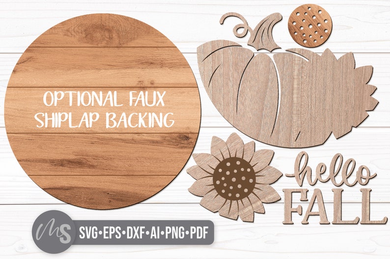 Hello Fall Sign Svg - Fall Door Hanger SVG - Pumpkin Svg - Sunflower Svg - Laser Cut Files - Fall Door Sign - Fall Decor - Glowforge Files - Hello Fall Svg - Fall Welcome Sign Svg - Fall Svg - Floral Pumpkin Svg - Thanksgiving Svg - Pumpkin Decor