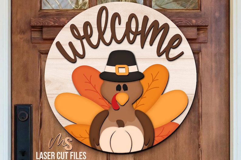 Turkey Thanksgiving Welcome Sign Svg - Thanksgiving Door Hanger Svg - Turkey Svg - Laser Cut Files - Fall Porch Sign - Fall Door Sign - Thanksgiving Sign - Turkey Sign Svg - Fall Welcome Sign - Fall Door Hanger - Thanksgiving Svg - Fall Sign Svg - Thanksgiving Door Sign - Thanksgiving Porch Sign - Fall Svg - Pumpkin Svg - Thanksgiving Decor - Fall Decor - Front Door Decor - Front Door Sign - Glowforge Files - Svg Files For Cricut - Fall CNC Files - Round Wood Sign