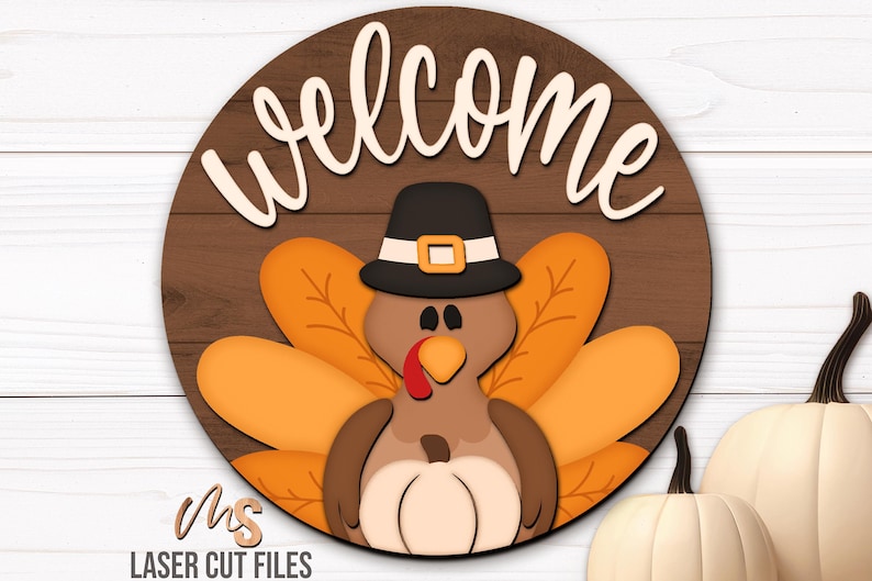 Turkey Thanksgiving Welcome Sign Svg - Thanksgiving Door Hanger Svg - Turkey Svg - Laser Cut Files - Fall Porch Sign - Fall Door Sign - Thanksgiving Sign - Turkey Sign Svg - Fall Welcome Sign - Fall Door Hanger - Thanksgiving Svg - Fall Sign Svg - Thanksgiving Door Sign - Thanksgiving Porch Sign - Fall Svg - Pumpkin Svg - Thanksgiving Decor - Fall Decor - Front Door Decor - Front Door Sign - Glowforge Files - Svg Files For Cricut - Fall CNC Files - Round Wood Sign