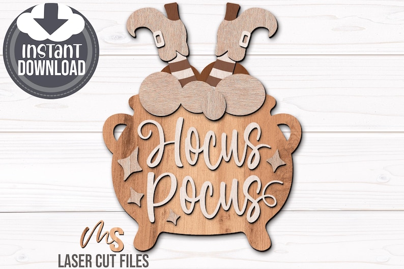 Hocus Pocus Witch Cauldron Halloween Sign Svg - Halloween Door Hanger Svg - Laser Cut Files - Halloween Porch Sign - Halloween Door Sign - Hocus Pocus Svg - Witch Svg - Witch Legs Svg - Witch Boots Svg - Cauldron Svg - Halloween Svg - Halloween Welcome Sign Svg - Fall Door Hanger - Fall Welcome Sign - Fall Sign Svg - Halloween Decor - Halloween Party Decorations - Front Door Decor - Halloween CNC Files - Svg Files For Cricut