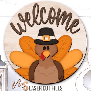 Turkey Thanksgiving Welcome Sign Svg - Thanksgiving Door Hanger Svg - Turkey Svg - Laser Cut Files - Fall Porch Sign - Fall Door Sign - Thanksgiving Sign - Turkey Sign Svg - Fall Welcome Sign - Fall Door Hanger - Thanksgiving Svg - Fall Sign Svg - Thanksgiving Door Sign - Thanksgiving Porch Sign - Fall Svg - Pumpkin Svg - Thanksgiving Decor - Fall Decor - Front Door Decor - Front Door Sign - Glowforge Files - Svg Files For Cricut - Fall CNC Files - Round Wood Sign