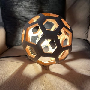 Lampe ballon de football