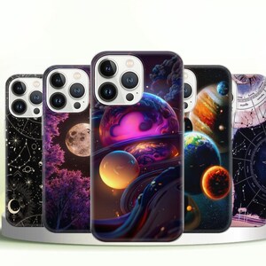 Universe Phone Case Planet Cover for Pixel 7 Pro 6A, iPhone 14 13 12 Pro 11 XR for Samsung S21FE S22 5G S22 Ultra A73 A53 Note 20