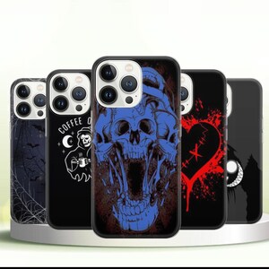 Scary Phone Case Creepy Cover for Pixel 7 Pro 6A, iPhone 14 13 12 Pro 11 XR for Samsung S21FE S22 5G S22 Ultra A73 A53 Note 20