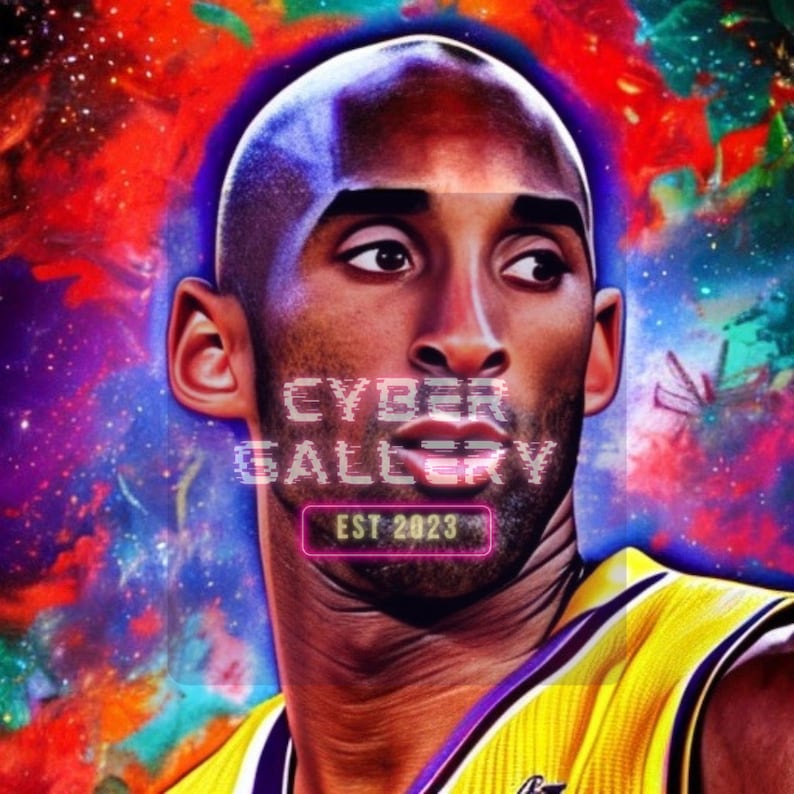 Kobe Bryant Digital Art - Etsy
