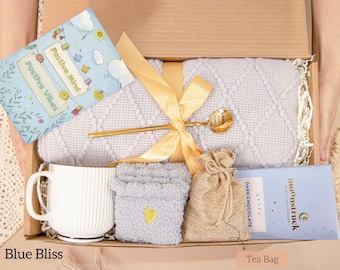 Selbstpflege-Geschenkbox, Hygge-Geschenkbox, Selbstpflegepaket für Sie, Sympathie-Geschenkbox, Dankeschön-Geschenkbox, Muttertagsgeschenk, Geschenke für Sie
