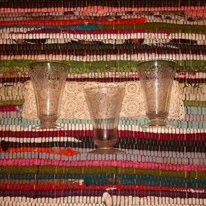 VINTAGE Fostoria Juice Glasses