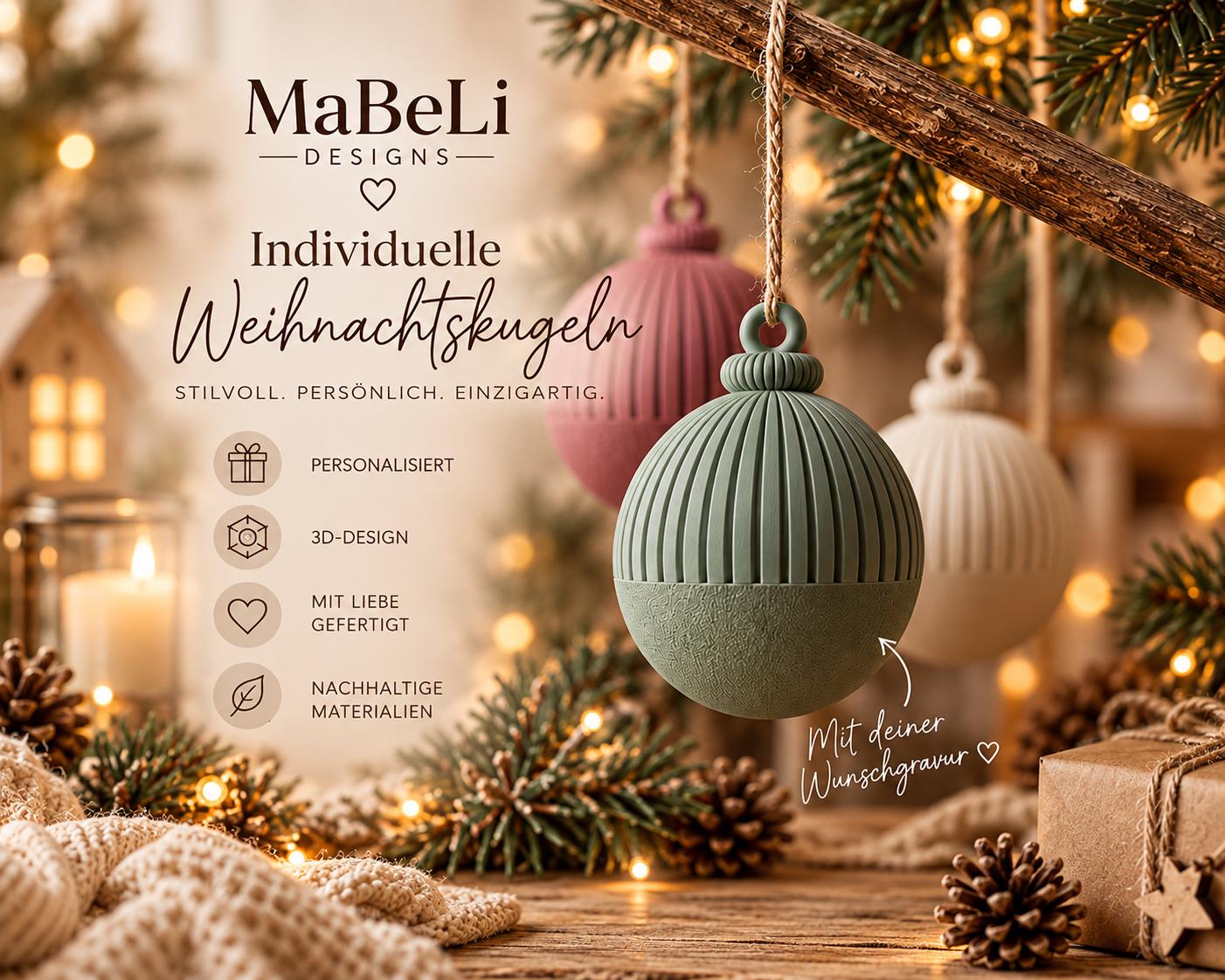 Weihnachtskugel 3d