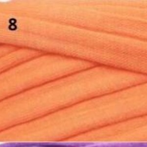 Funda redonda de ganchillo para taburete, funda de puf de punto, funda otomana hecha a mano, funda redonda para cojines de suelo 8 melon