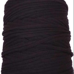 Funda redonda de ganchillo para taburete, funda de puf de punto, funda otomana hecha a mano, funda redonda para cojines de suelo 2 black