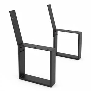 Hoogwaardig metalen frame voor een bank met rugleuning (set van 2), ideaal voor eetkamer en tuin, bankframe, doe-het-zelf bankpoten van staal