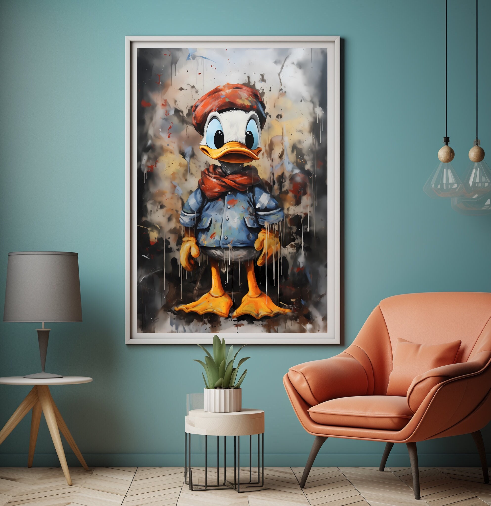 Donald duck poster