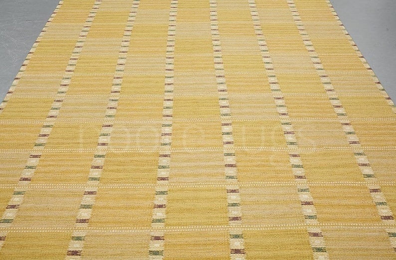 Alfombra kilim inspirada en la sueca Marianne Richter