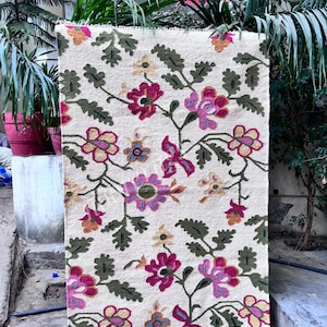 Swedish Marianne Richter Inspired kilim rug